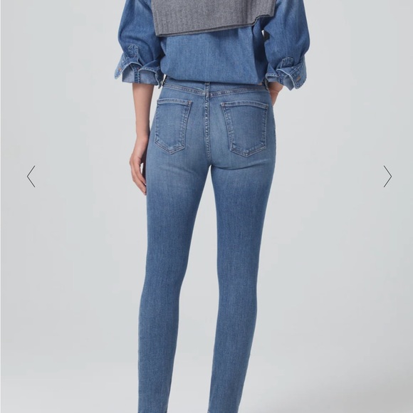 Citizens of Humanity Olivia High Rise Ankle Jeans - Picture 2 of 6